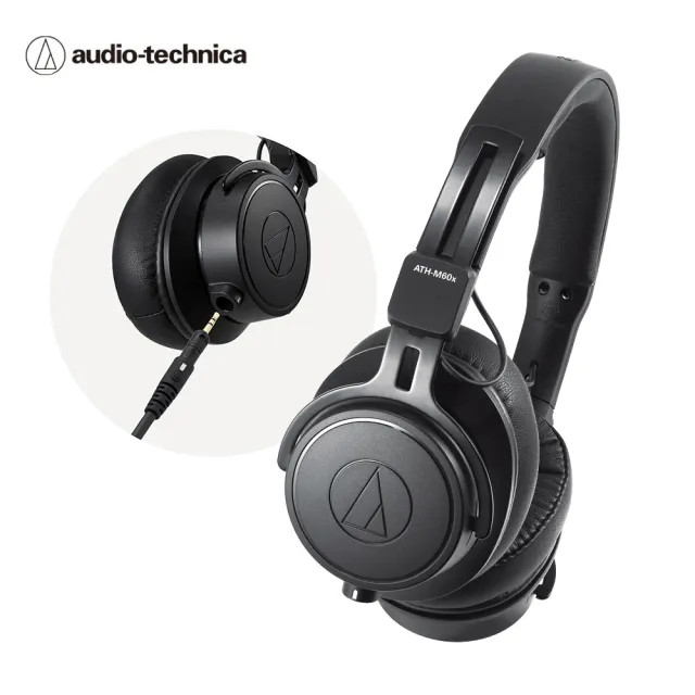 audio-technica 鐵三角】ATH-M60x 專業用監聽耳機- momo購物網- 好評