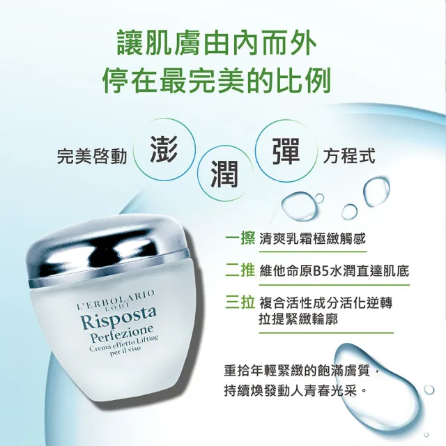 【L’ERBOLARIO 蕾莉歐】艾棻絲煥顏彈力霜50ml
