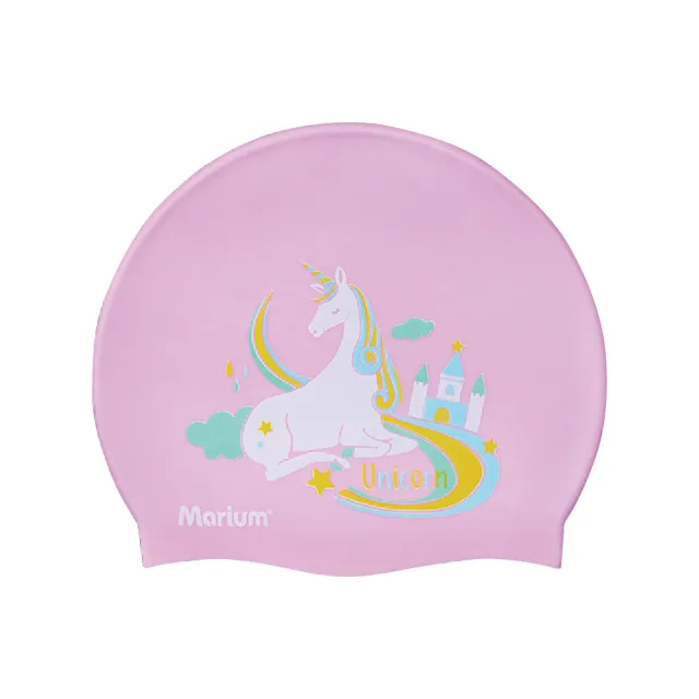【MARIUM】矽膠泳帽-彩虹獨角獸(MAR-8626)
