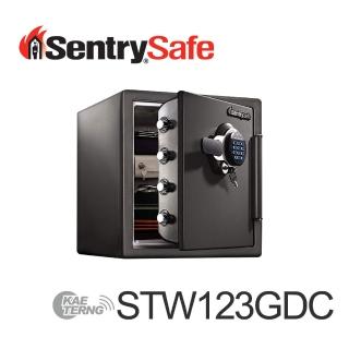 【Sentry Safe】電子密碼鎖防火防水金庫（中） STW123GDC(凱騰經銷)