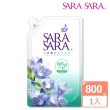 【SARA SARA 莎啦莎啦】小蒼蘭香氛沐浴乳-補充包800g