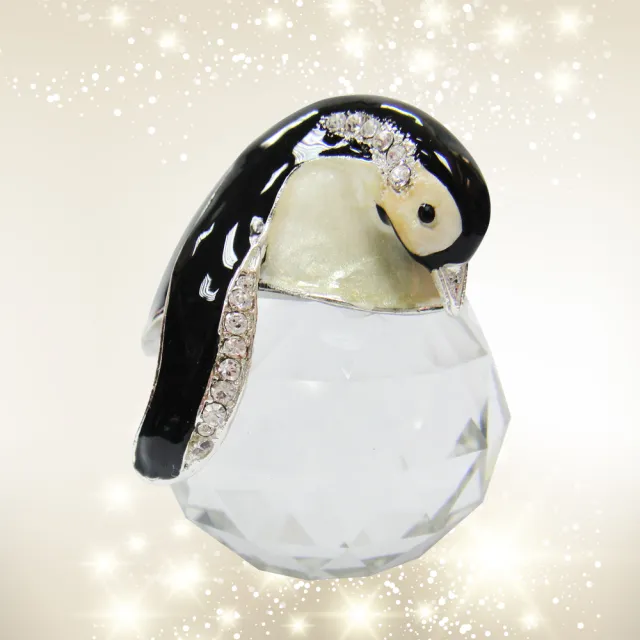 【三卡寶】企鵝(水晶擺飾)