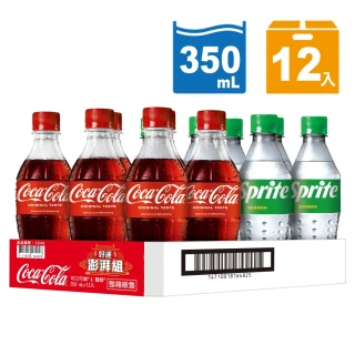【Coca-Cola 可口可樂】好運澎湃組寶特瓶350mlx12入/箱(中元必拜)