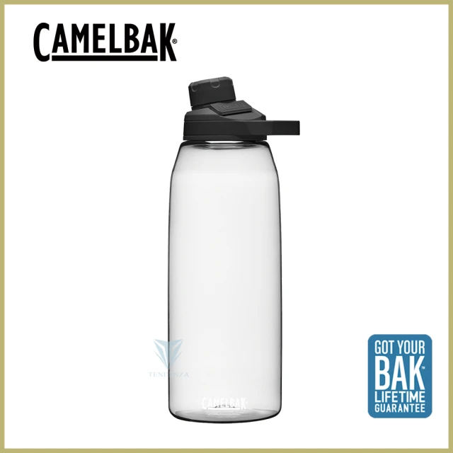 【CAMELBAK】1500ml Chute Mag 戶外運動水瓶 晶透白(RENEW/磁吸蓋/戶外水瓶)