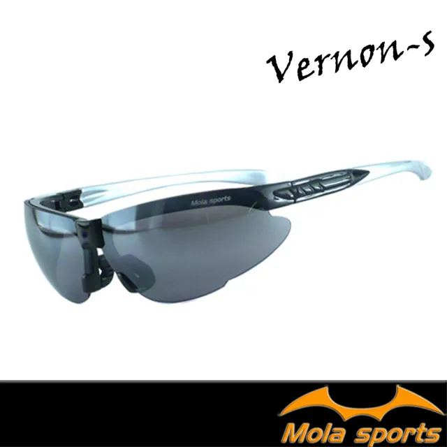 【MOLA】摩拉運動太陽眼鏡墨鏡 UV400 一般臉型 男女 Vernon-s