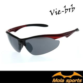 【MOLA】摩拉運動太陽眼鏡墨鏡 UV400 一般臉型 男女 Vie-brb