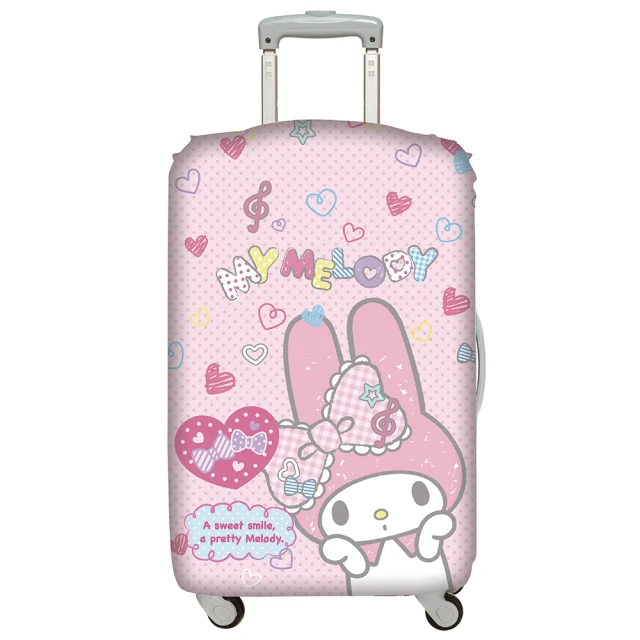【LOQI】行李箱外套 / 美樂蒂 粉紅 LLMM02(L號)