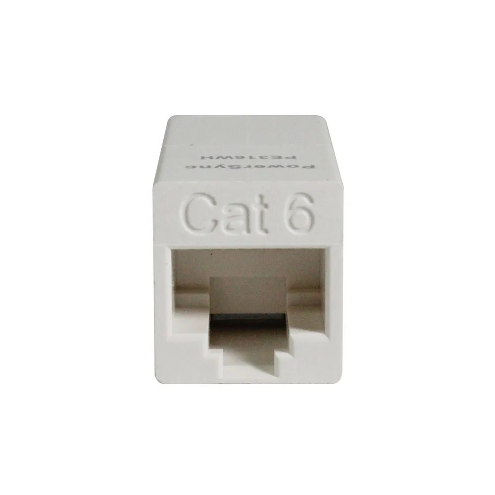 【PowerSync 群加】Cat 6 RJ45 網路線中間接頭 延長接線盒(PE316WH)