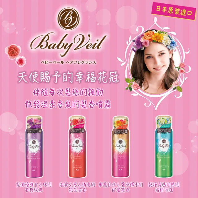 【Baby Veil香氛寶貝】髮香噴霧80g(清新水漾)