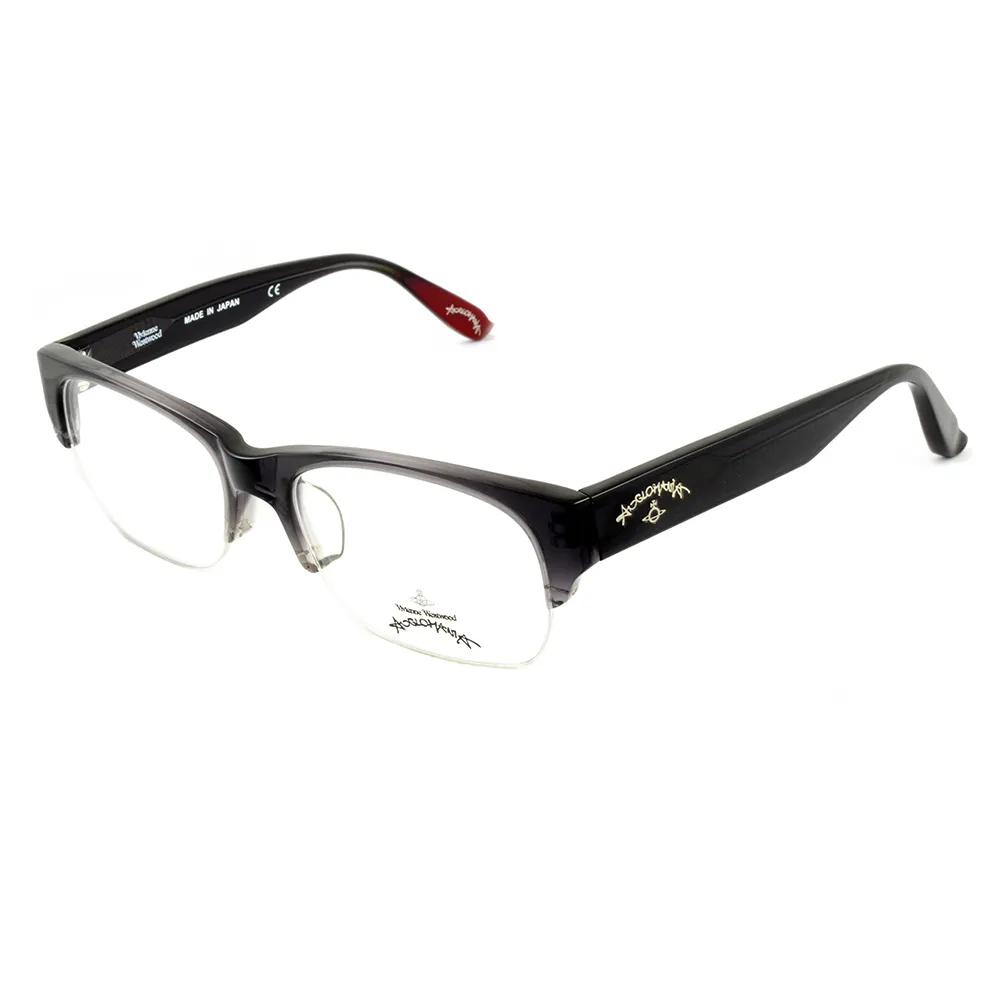 【Vivienne Westwood】Anglomania英倫龐克設計★經典個性光學眼鏡(漸層黑 AN236-C4)