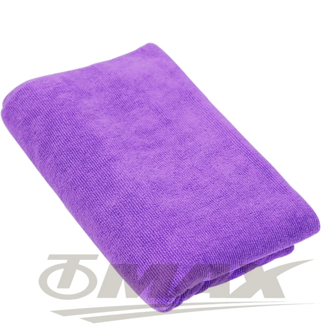 【OMAX】台製超細纖維大浴巾-紫色-1入
