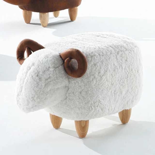 【AS雅司設計】希拉喜羊羊造型椅-50x32x36cm