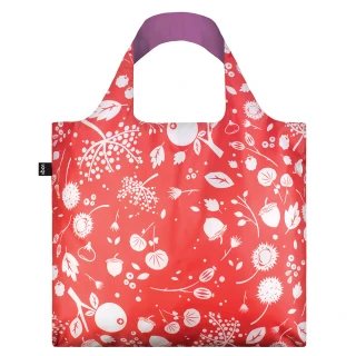 【LOQI】種子紅 SECB(購物袋.環保袋.收納.春捲包)