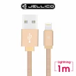 【JELLICO】USB to Lightning 1M 溢彩系列充電傳輸線(JEC-YC15-GDL)