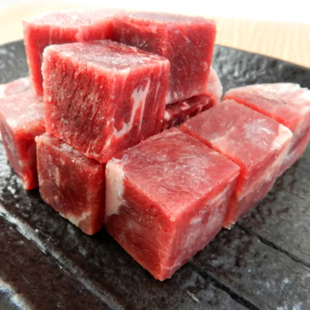 【好神】紐西蘭頂級草飼放牧骰子牛2包2組-共4包(300g包/中秋烤肉/火鍋/燒烤)