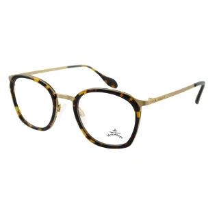 【Vivienne Westwood】英國Anglomania英倫簡約光學眼鏡(琥珀 AN347M02)