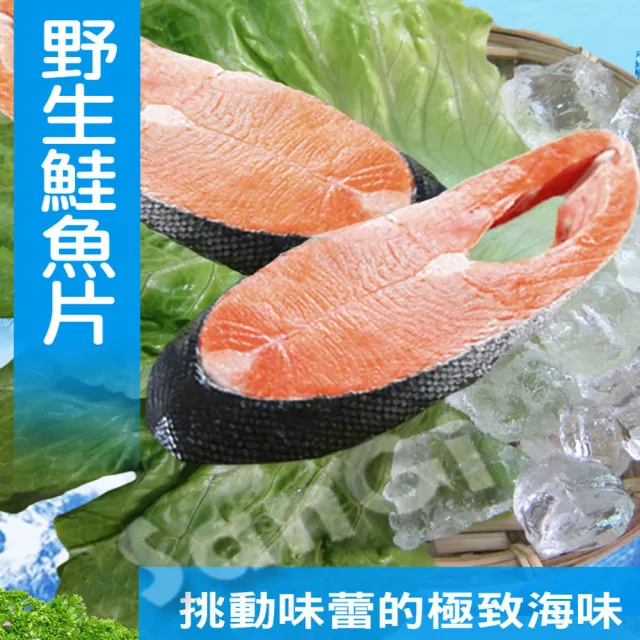 【賣魚的家】日本鮮味十足野生鮭20片組(100g±4.5%/5片/包 共4包)