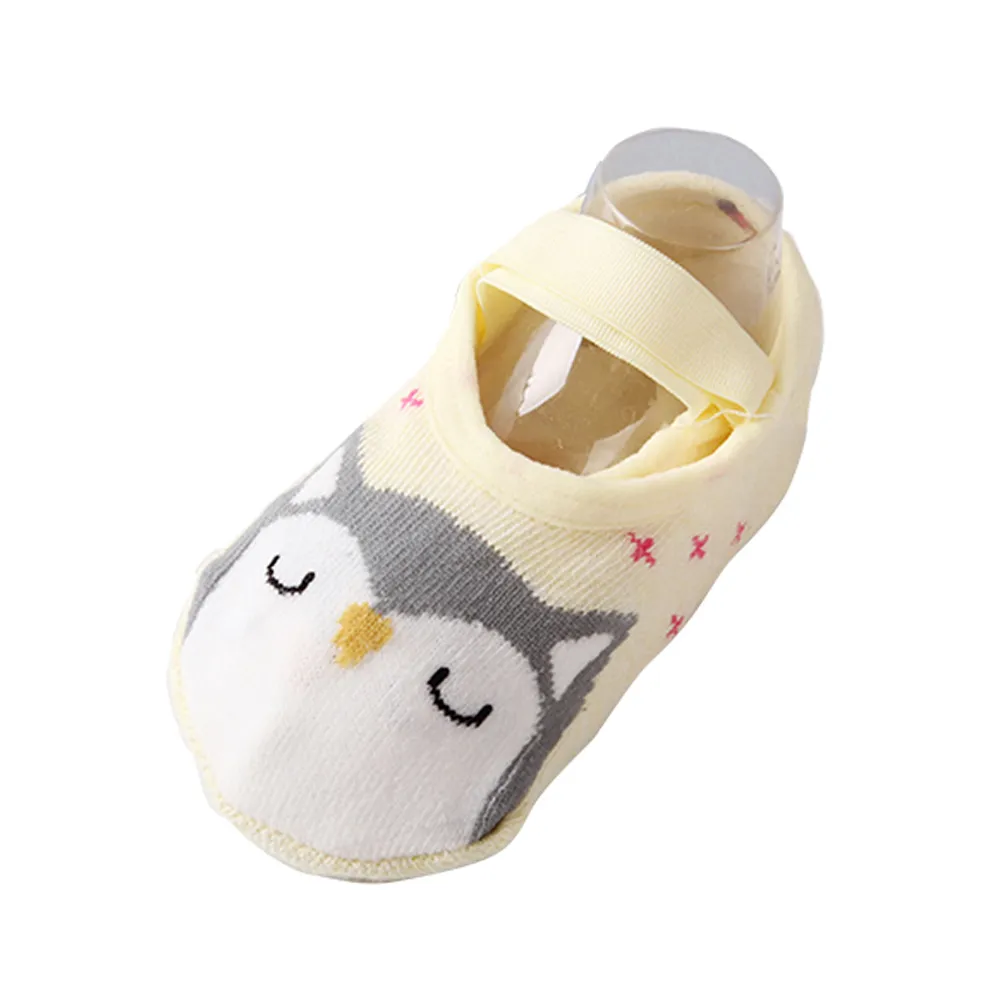 【JoyNa】動物防滑襪地板襪襪船襪寶寶襪子(三雙入)