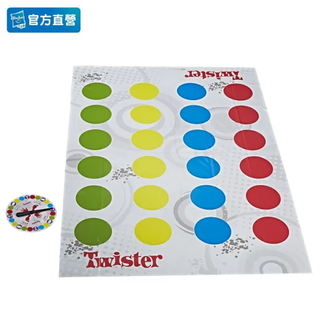 【Hasbro 孩之寶】Games-扭扭樂 98831(益智遊戲/派對遊戲/多人遊戲/趣味互動遊戲)
