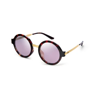 【MOLSION 陌森】紐約時裝週走秀設計師跨界款太陽眼鏡(MS6019-復古大圓框3色可選)