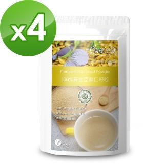 【樸優樂活】黃金亞麻仁籽粉400g/包(X4包組)