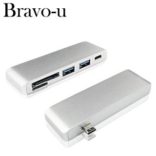 【Bravo-u】Type-C 鋁合金四合一OTG多功能轉接卡