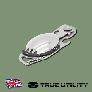 【TRUE UTILITY】英國多功能刀叉鑰匙圈工具組Sporknife(TU201)
