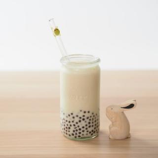 【美國strawesome】手工玻璃吸管/標準直式 動物造型(樹蛙)