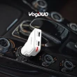 【VogDUO】Charger Go 大瓦力雙Type-C車用充電器-經典黑(車充快速充電 USB-C Typec 30W)