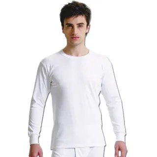 【pierre cardin 皮爾卡登】6件組速乾機能排汗厚暖棉圓領長袖衫(吸濕速乾 保暖舒適)