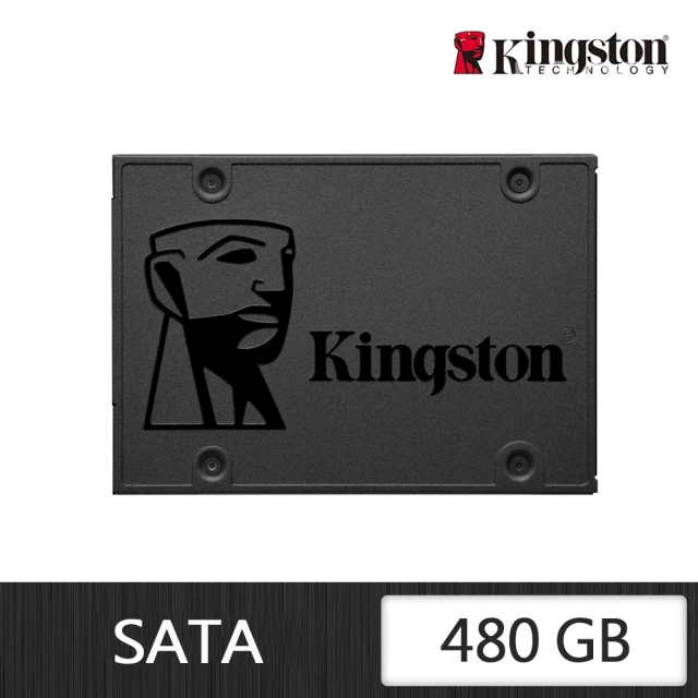 【Kingston 金士頓】A400 SATA 480GB 550/450MB 3年保固(SA400S37/480G)