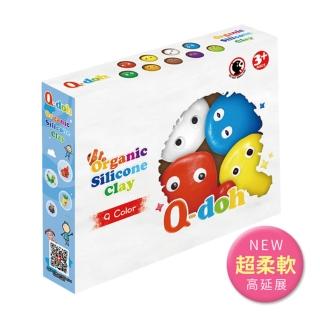 【Q-doh】超柔軟有機矽膠黏土-歡樂柔軟(9色組)