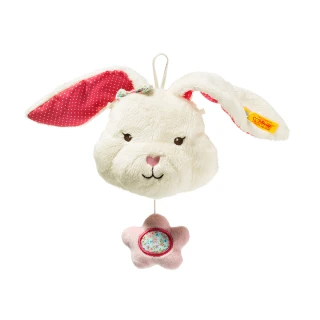 【STEIFF德國金耳釦泰迪熊】Blossom Babies Rabbit 兔子(嬰幼兒音樂鈴)