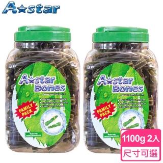 【A-Star Bone】草本配方口氣清新螺旋五星棒-家庭號*2入