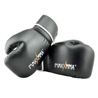 【MaxxMMA】戰鬥款拳擊手套-黑色(散打 搏擊 MMA 格鬥 拳擊)