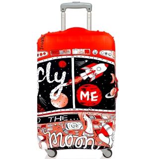 【LOQI】行李箱外套 / 登入月球 LMJWMO(M號)