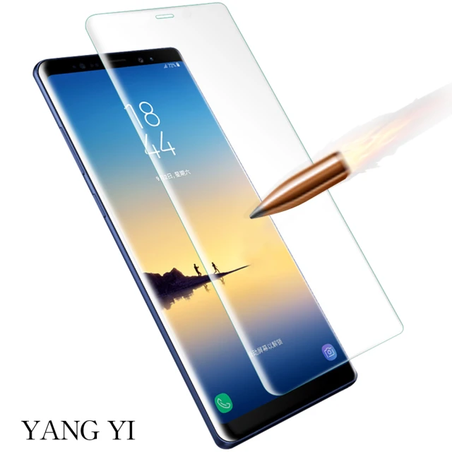 YANG YI 揚邑 Samsung Galaxy Note 8 6.3吋 滿版鋼化玻璃膜3D曲面防爆抗刮保護貼