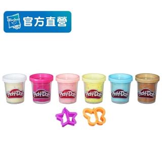 【PLAYDOH 培樂多】黏土補充罐系列-紙花無毒黏土補充罐 B3423(小麥黏土/ 幼兒學習玩具/觸覺認知玩具/送禮)