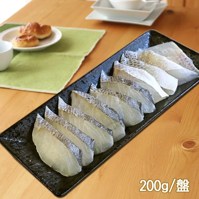 【新鮮市集】嚴選鮮切-真空鱸魚涮涮火鍋片3盤(200g/盤)