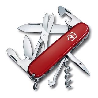 【VICTORINOX 瑞士維氏】攀登者14用 瑞士刀(紅)