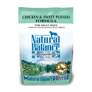 【Natural Balance】低敏無穀 地瓜雞肉 全犬配方 大顆粒(4.5磅/2.04KG)