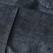 【NST JEANS】冬季復古 黑色法蘭絨 男高腰休閒褲-中高腰寬版(002-8712)