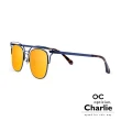 【Optician Charlie】韓國亞洲專利 NPA系列太陽眼鏡(藍 + 水銀橘鏡面  NPA BL)