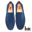 【bac】真皮質感時尚品味真皮帆船鞋(藍色)