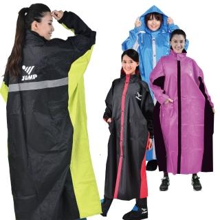 【JUMP 將門】T4口袋前開連身一件式風雨衣(2XL-4XL)
