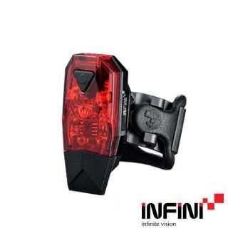【INFINI】MINI LAVA I-261R 臺灣製4模式8流明後紅光LED警示燈/尾燈