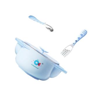【babyhood】不銹鋼保溫兒童餐具3件組