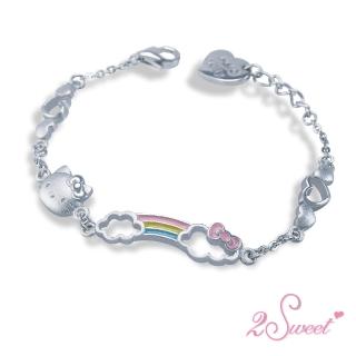 【2sweet 甜蜜約定】Hello Kitty sweet baby系列純銀手鍊(Hello Kitty)