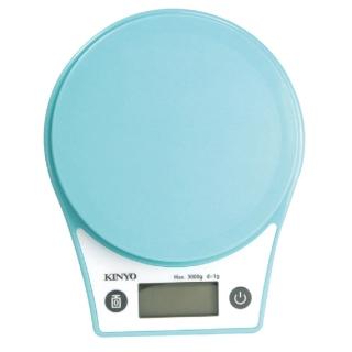 【KINYO】馬卡龍色 數位電子LCD顯示 食物料理秤