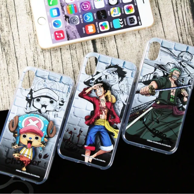 【ONE PIECE 航海王】iPhone 7 /8 Plus /5.5吋 城牆系列 彩繪保護軟套(喬巴)